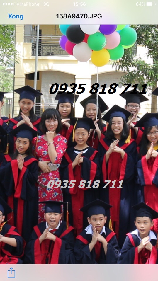 Aó tốt nghiệp Cấp 3 THPT
